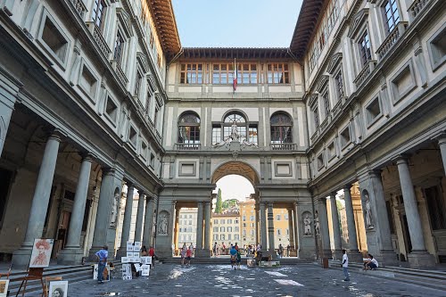 Visita à Galeria Uffizi