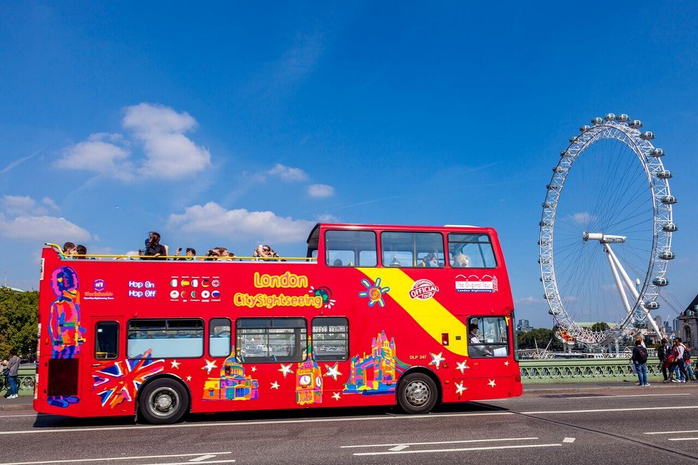 tour bus london hop on off